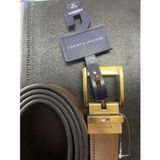  Thắt Lưng Da Xoay Dùng Được 2 Mặt Dây Đen Nâu Da Bò Nam Cao Cấp Hàng Hiệu chuẩn xịn Ship US 