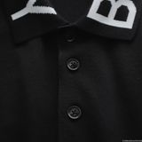  Áo Thun Nam Polo BURBERRY CHỮ CỔ LONDON ENGLAND 4 MÀU Vải Dệt Kim Cotton Gai Pique Xịn Dày Dặn Cao Cấp DV Sang Trọng 