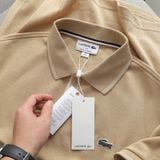  Áo Thun Nam Polo SlimFit LCST CÁ XANH PHỐI VIỀN Logo Thêu Dáng Dài Cổ Bo Len Vải Dệt Cotton Chính Phẩm Xịn Mắt Vải Cá Mập Dệt Xịn Thoáng Mát Cao Cấp Hàng Hiệu VNXK 