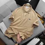  Áo Thun Nam Polo SlimFit LCST CÁ XANH PHỐI VIỀN Logo Thêu Dáng Dài Cổ Bo Len Vải Dệt Cotton Chính Phẩm Xịn Mắt Vải Cá Mập Dệt Xịn Thoáng Mát Cao Cấp Hàng Hiệu VNXK 