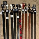  Thắt Lưng Da Xoay Dùng Được 2 Mặt Dây Đen Nâu Da Bò Nam Cao Cấp Hàng Hiệu chuẩn xịn Ship US 