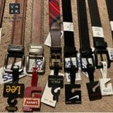  Thắt Lưng Da Xoay Dùng Được 2 Mặt Dây Đen Nâu Da Bò Nam Cao Cấp Hàng Hiệu chuẩn xịn Ship US 