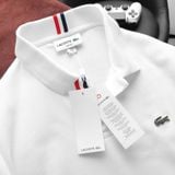  Áo Thun Nam Polo LCST Cổ V Viền Đỏ 3 Màu Tết Vải Cotton KHÔNG NÚT BASIC SlimFit - Vải Dày Nhẹ Mát Cao Cấp Hàng Xuất Xịn Có Big Size 