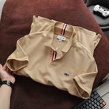  Áo Thun Nam Polo LCST Cổ V Viền Đỏ 3 Màu Tết Vải Cotton KHÔNG NÚT BASIC SlimFit - Vải Dày Nhẹ Mát Cao Cấp Hàng Xuất Xịn Có Big Size 