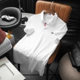  Áo Thun Nam Polo LCST Cổ V Viền Đỏ 3 Màu Tết Vải Cotton KHÔNG NÚT BASIC SlimFit - Vải Dày Nhẹ Mát Cao Cấp Hàng Xuất Xịn Có Big Size 