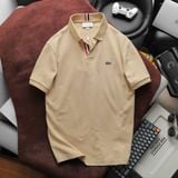  Áo Thun Nam Polo LCST Cổ V Viền Đỏ 3 Màu Tết Vải Cotton KHÔNG NÚT BASIC SlimFit - Vải Dày Nhẹ Mát Cao Cấp Hàng Xuất Xịn Có Big Size 