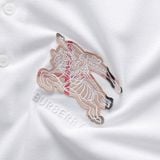  Áo Thun Nam Polo BURBERRY LOGO Ngựa Thêu 3 MÀU Form Regular-Fit Vải Dệt Tơ Cao Cấp Sang Trọng 
