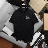  Áo Thun Nam Polo BURBERRY LOGO Ngựa Thêu 3 MÀU Form Regular-Fit Vải Dệt Tơ Cao Cấp Sang Trọng 