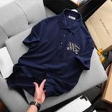  Áo Thun Nam Polo BURBERRY LOGO Ngựa Thêu 3 MÀU Form Regular-Fit Vải Dệt Tơ Cao Cấp Sang Trọng 