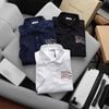  Áo Thun Nam Polo BURBERRY LOGO Ngựa Thêu 3 MÀU Form Regular-Fit Vải Dệt Tơ Cao Cấp Sang Trọng 