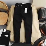  Quần Jean Nam ZARA XANH DENIM VÀ ĐEN Lót Viền Ống Form SlimFit Mềm Mịn Co Giãn Hàng Xịn Chuẩn Hãng CÓ BIG SIZE 
