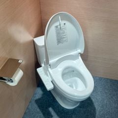 Bồn cầu điện tử TOTO MS857CDW26 nắp washlet TCF23661GAA dòng S1 giấu dây
