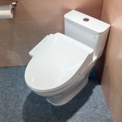 Bồn cầu điện tử TOTO MS857CDW26 nắp washlet TCF23661GAA dòng S1 giấu dây