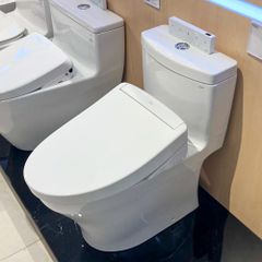 Bồn cầu thông minh TOTO MS889DRW25 nắp washlet TCF34461GAA dòng S5