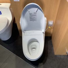 Bồn cầu nắp rửa điện tử TOTO MS625CDW12 nắp Washlet TCF4911EZ, xả 4.5L/3L