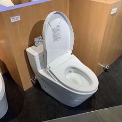 Bồn cầu nắp rửa điện tử TOTO MS625CDW12 nắp Washlet TCF4911EZ, xả 4.5L/3L
