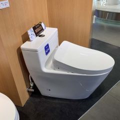 Bồn cầu nắp rửa điện tử TOTO MS625CDW12 nắp Washlet TCF4911EZ, xả 4.5L/3L