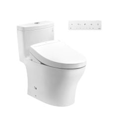 Bồn cầu thông minh TOTO MS889CDRW25 nắp washlet TCF34461GAA dòng S5