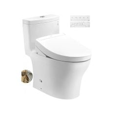 Bồn cầu thông minh TOTO MS889DRW25 nắp washlet TCF34461GAA dòng S5