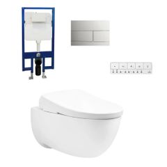 Bồn cầu treo tường TOTO CW812REA/TCF47360GAA/WH172AAT/TCA546/MB171M nắp điện tử