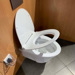 Bồn cầu treo tường TOTO CW822RFVA1 nắp êm