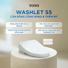 Nắp bồn cầu thông minh TOTO WASHLET TCF34461GAA S5 W25