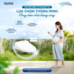 Nắp bồn cầu thông minh TOTO WASHLET TCF34461GAA S5 W25