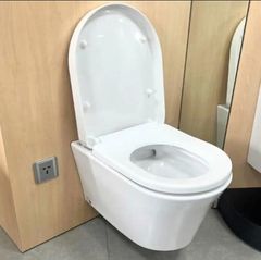 Bồn cầu treo tường TOTO CW553/TC384CVK/WH172AT/MB175M nắp êm