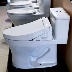 Bồn cầu thông minh TOTO MS855DW14 không giấu dây, xả 4.8/3.0