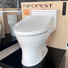 Bồn cầu thông minh TOTO MS855DW18 xả 4.8/3.0