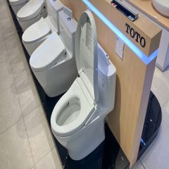 Bồn cầu nắp rửa điện tử TOTO MS887CRW25 giấu dây xả 4.8L
