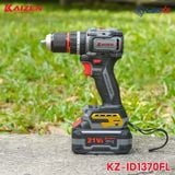  MÁY KHOAN PIN 3 CHỨC NĂNG 13MM KAIZEN KZ-ID1370FL KHÔNG CHỔI THAN, CHÂN PIN PHỔ THÔNG 