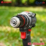  MÁY KHOAN PIN 3 CHỨC NĂNG 10MM KAIZEN MOTOR KHÔNG CHỔI THAN CHÂN PIN PHỔ THÔNG M21 ID1060BL 