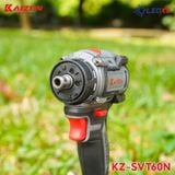  MÁY SIẾT VÍT TRƯỢT KAIZEN MOTOR KHÔNG CHỔI THAN CHÂN PIN PHỔ THÔNG ĐẦU KẸP THÁO RỜI LINH HOẠT SVT60N 