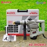  MÁY KHOAN ĐỤC BÊ TÔNG KAIZEN 2 CHỨC NĂNG KHOAN 28MM ĐỤC 14MM KZ-RH281K3 CHÂN PIN PHỔ THÔNG 