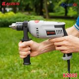  Máy Khoan Điện Mũi 13mm Kaizen KZ-602 Công suất 750W 3 Chức Năng Khoan, Bắt Vít và Khoan Bê Tông 