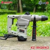  MÁY KHOAN ĐỤC BÊ TÔNG KAIZEN 2 CHỨC NĂNG KHOAN 28MM ĐỤC 14MM KZ-RH281K3 CHÂN PIN PHỔ THÔNG 