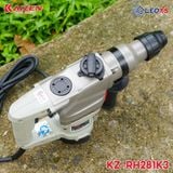  MÁY KHOAN ĐỤC BÊ TÔNG KAIZEN 2 CHỨC NĂNG KHOAN 28MM ĐỤC 14MM KZ-RH281K3 CHÂN PIN PHỔ THÔNG 
