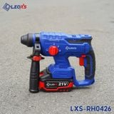  KHOAN BÊ TÔNG PIN 21V CHUYÊN 4 CHỨC NĂNG KHÔNG CHỔI THAN HIỆU LEOxs LXS-RH0426 