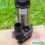  MÁY BƠM CHÌM INOX NƯỚC THẢI SHUSHUI CÔNG SUẤT 1500W SUV1500 - BƠM CHÌM NƯỚC THẢI 2 HP 