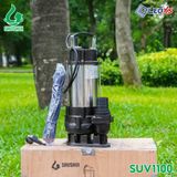  MÁY BƠM CHÌM INOX NƯỚC THẢI SHUSHUI CÔNG SUẤT 1100W SUV1100 - BƠM CHÌM NƯỚC THẢI 1,5 HP 
