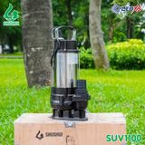  MÁY BƠM CHÌM INOX NƯỚC THẢI SHUSHUI CÔNG SUẤT 1100W SUV1100 - BƠM CHÌM NƯỚC THẢI 1,5 HP 