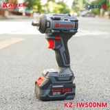  MÁY SIẾT BULONG KZ-IW500NM MOTOR KHÔNG CHỔI THAN CHÂN PIN M21 LỰC SIẾT 500NM CHO SỬA XE LẮP ĐẶT 