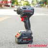  MÁY SIẾT BULONG KZ-IW500NM MOTOR KHÔNG CHỔI THAN CHÂN PIN M21 LỰC SIẾT 500NM CHO SỬA XE LẮP ĐẶT 