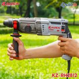  MÁY KHOAN CHUYÊN 3 CHỨC NĂNG 28MM KAIZEN MÃ KZ-RH2812 CHUYÊN KHOAN ĐỤC PHÁ BÊ TÔNG CÔNG TRÌNH CÔNG SUẤT 1060W 