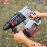  KHOAN BÊ TÔNG PIN 21V CHÂN PHỔ THÔNG CHÍNH HÃNG KAIZEN - MODEL MỚI KZ-RH26LI 