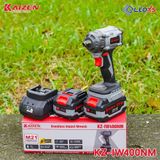  MÁY SIẾT BULONG KZ-IW400NM MOTOR KHÔNG CHỔI THAN CHÂN PIN M21 LỰC SIẾT 400NM CHUYÊN DỊCH VỤ SỬA CHỮA LẮP ĐẶT 