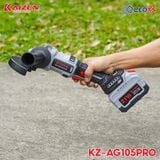  MÁI MÀI GÓC DÙNG PIN KAIZEN MODEL KZ-AG105PRO ĐỘNG CƠ KHÔNG CHỔI THAN PIN DÒNG XẢ CAO 