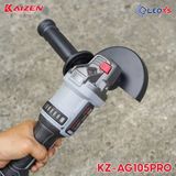  MÁI MÀI GÓC DÙNG PIN KAIZEN MODEL KZ-AG105PRO ĐỘNG CƠ KHÔNG CHỔI THAN PIN DÒNG XẢ CAO 