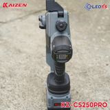  MÁY CƯA XÍCH DÙNG PIN KAIZEN MODEL CAO CẤP KZ-CS250PRO ĐỘNG CƠ KHÔNG CHỔI THAN CÓ MÀN HÌNH ĐIỆN TỬ 
